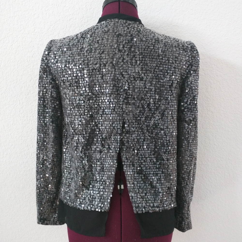 Sequin Split Back Kenneth Cole Blazer - image 3